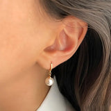 Elegantna Graciozna Perla Ogrlica Set