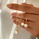 Elegantna Graciozna Perla Ogrlica Set