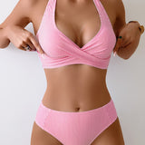 Kristīne - Halter Stil Kupaći Kostim