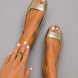 Adelina | Zlate Sandale Comfort Chic