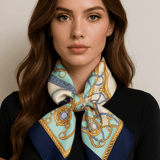 Elena-huivi (100 % svila - 53 cm)