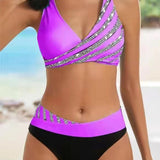 Mona - Drukani bikini u toplim bojama