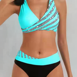 Mona - Drukani bikini u toplim bojama