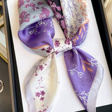 Violetta - heklani šal (100% svila - 68cm)