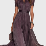 Ashley | Vintage Šifona Maxi Haljina