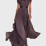 Ashley | Vintage Šifona Maxi Haljina