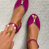 Olivia | Elegantne Sandale u Boji Salvia