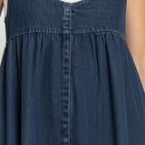 Karen™ | Maxi haljina od vintage opranog denima